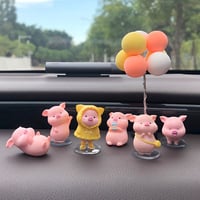 Piggy Cartoon Car Decoratives