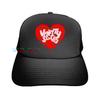 Vanity Slaves Heart (BLK/BLK Trucker)