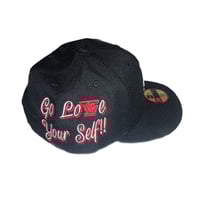 Image 1 of SELF LOVE (NEW ERA FITTED CAP)