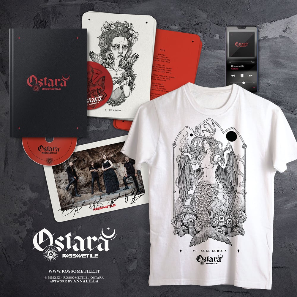 OSTARA - CD Box + T-shirt "Sull'Europa"