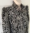Victorian Style Monochrome Blouse