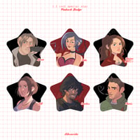 Image 2 of [PRE-ORDER] RE: Portrait Badges