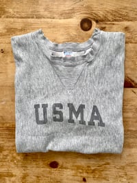 Image 1 of 70s CHAMPION USMA CUTOFF SLEEVES SWEATSHIRT