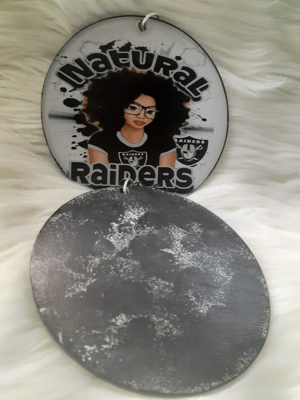 Image of Team, Natural Raiders Girl, Afrocentric jewelry, Black culture earrings