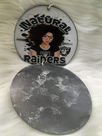 Image 2 of Team, Natural Raiders Girl, Afrocentric jewelry, Black culture earrings