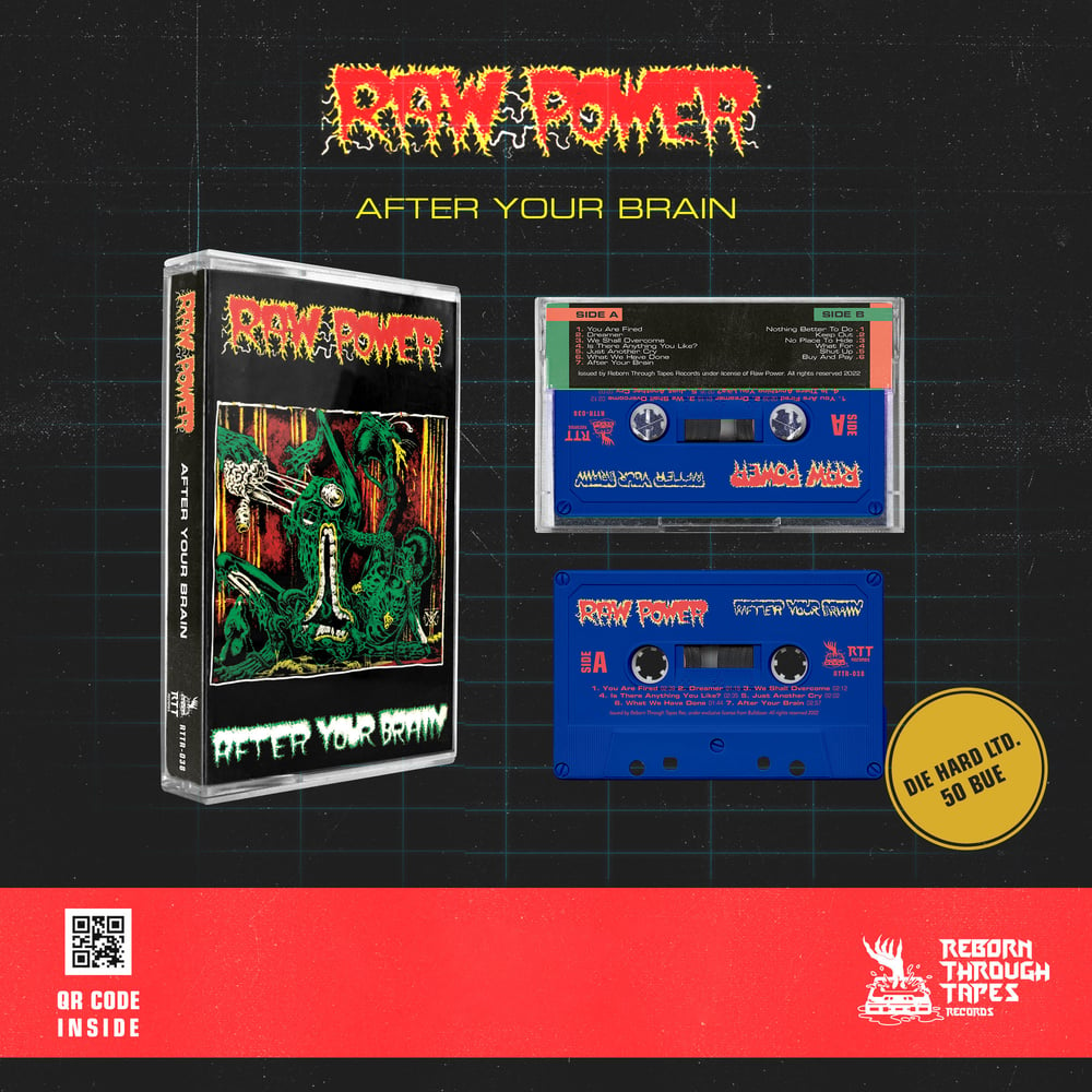 RAW POWER "AFTER YOUR BRAIN" Tape