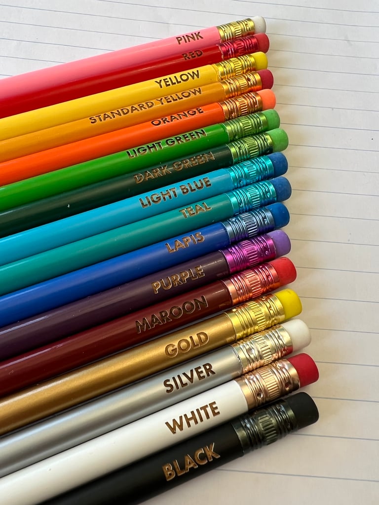 Laser Engraved Pencils Image 3