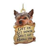 Car Dog Pendant , Car Accessories Key Ring