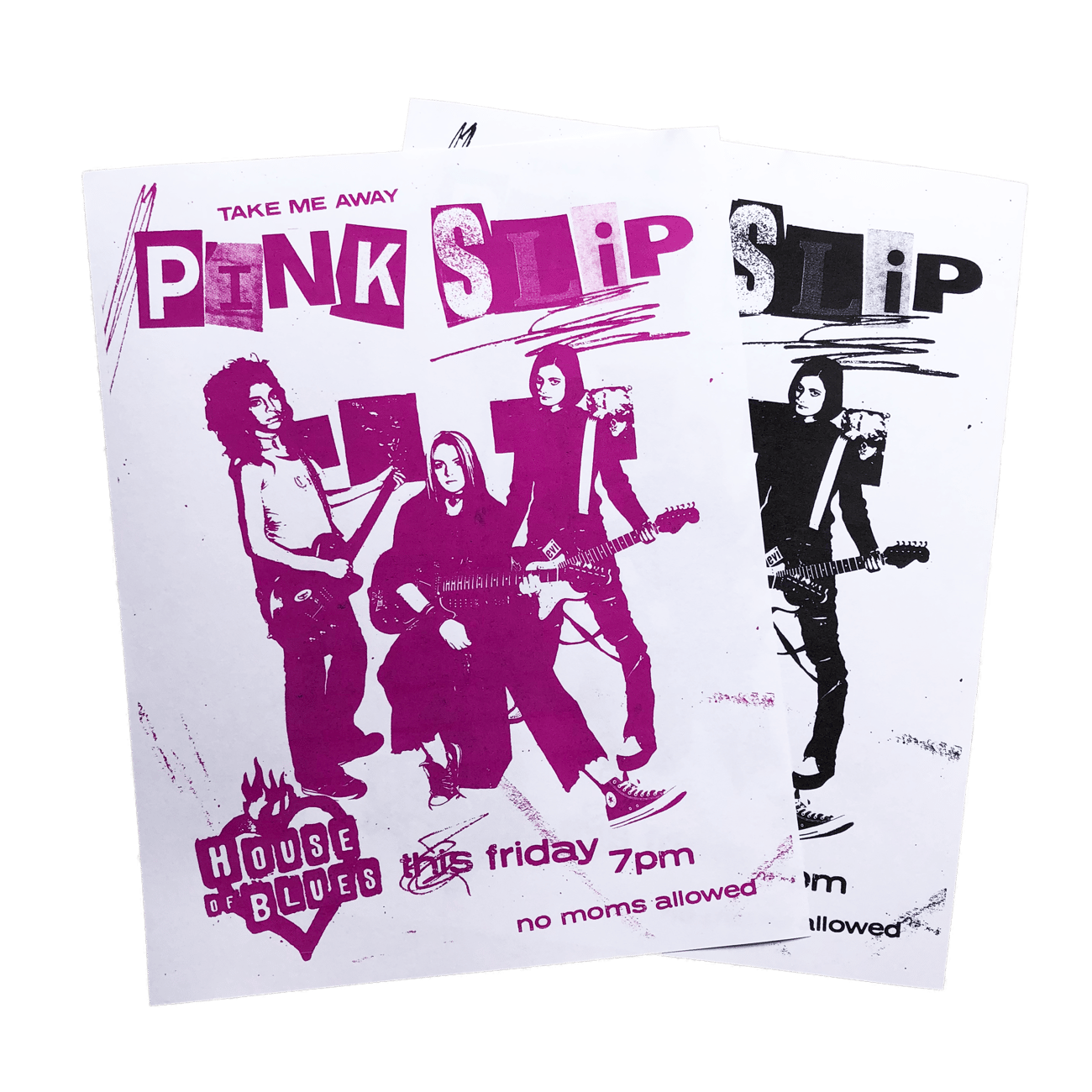 *FREE DOWNLOAD* Pink Slip Poster Fan Club Studio