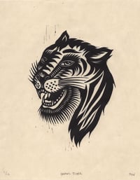 Image of Grimm's Tiger Woodcut