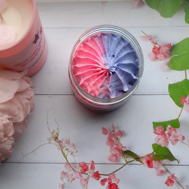 Dual Tone Whipped Soap