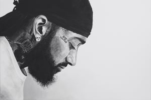 Image of NIPSEY HUSTLE - ORIGINAL PAINTING