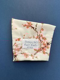 Image 2 of Scraps No. 7 -Tiny Handsewn Art Quilt with Naturally Dyed Fabric