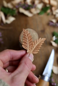 Image 3 of Fern Leaf ~ Earrings 