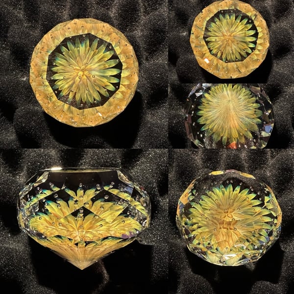 Image of Faceted AirTrap GemStone 2