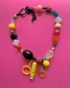 Yellow Gadgets Necklace