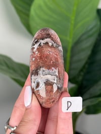Image 4 of LARGE SANGRIA LACE AGATE SHIVAS