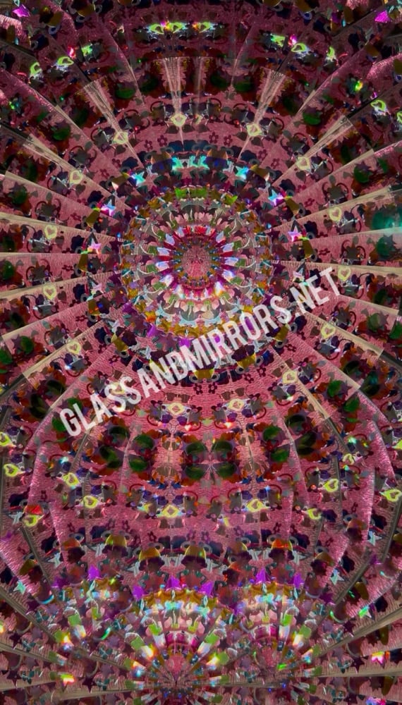 Image of Pink Jumbo Wand Aura Kaleidoscope