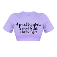 A Pretty Girl Crop T-shirt 💜