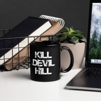 Image 1 of Original KDH Logo Black Glossy Mug