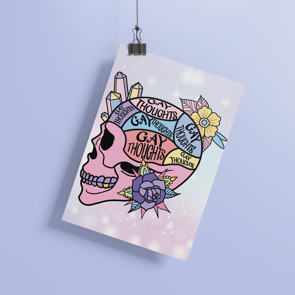 Image of Gay Thoughts Art Print