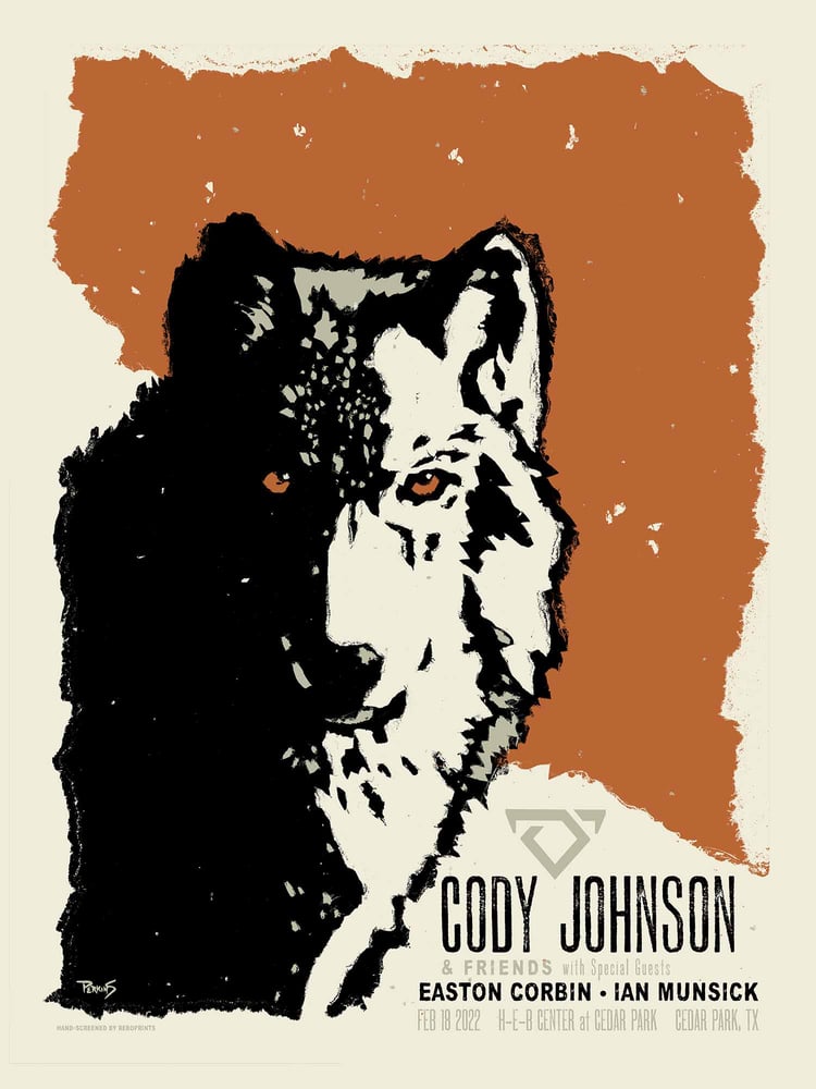 Image of Cody Johnson with Easton Corbin, Ian Munsick show poster