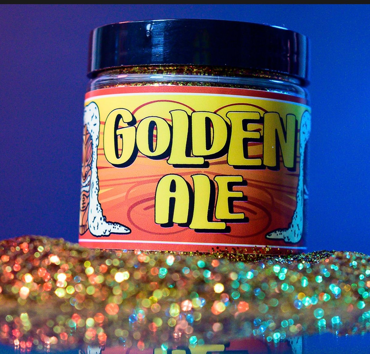 Paint Huffer Metal Flake - Golden Ale - Throttle Addiction