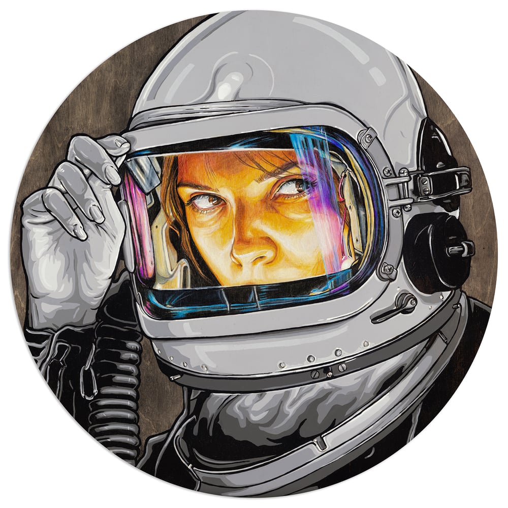 Warp Speed Chic - Original Painting