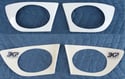 Lexus IS300 Fog Lights Cover  / Toyota Altezza Fog Lights Cover  A02021D1-1001 FRP