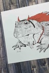 "Lucifrog" 5x7" Print