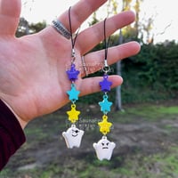 Disco Ghost Keychains