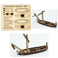 Image 2 of 2mm scale Ancient Merchant Ships and Boats