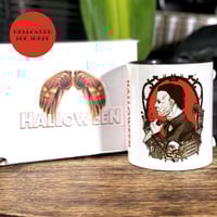 Image 4 of Micheal Myers: The Shape, (Halloween) Mug (ThirteenSins Original)