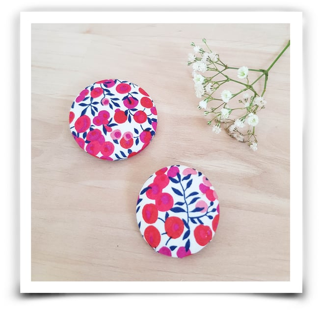 Broche en tissu