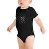 Bohr's Fruit Model of the Atom Baby short sleeve one piece