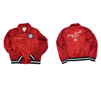 Image 1 of OWP RED SATIN JACKET