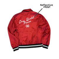 Image 3 of OWP RED SATIN JACKET