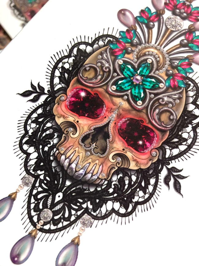 'Jewelled Skull' 