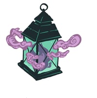 Image 2 of Magic Lantern Sticker