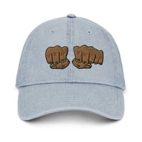 Image 3 of VERY RARE Fists Denim Dad Hat
