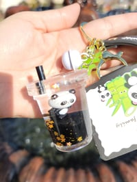 Image 5 of Tony the Panda boba keychain