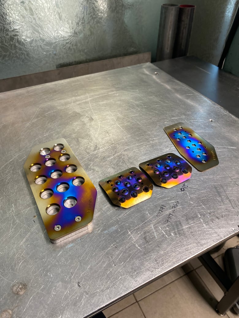 Image of Titanium race pedals