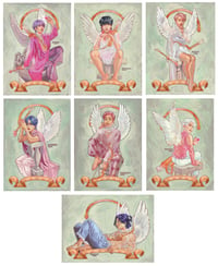Image 3 of Cupid Print Set + GOLD SET