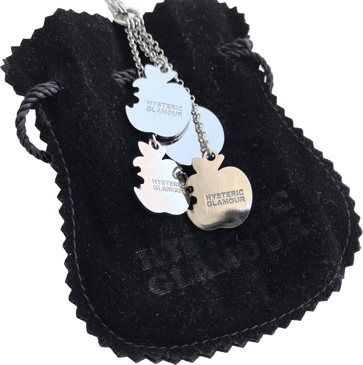 Hysteric Glamour Skull Apple Charm Necklace | neverlandsupply Hysteric Glamour Skull Apple Charm Necklace | neverlandsupply
