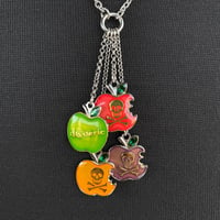 Image 2 of Hysteric Glamour Skull Apple Charm Necklace