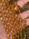 Genuine Citrine Mala, Citrine 108 Beads Japa Mala, Citrine Hand Knotted Gemstone Necklace