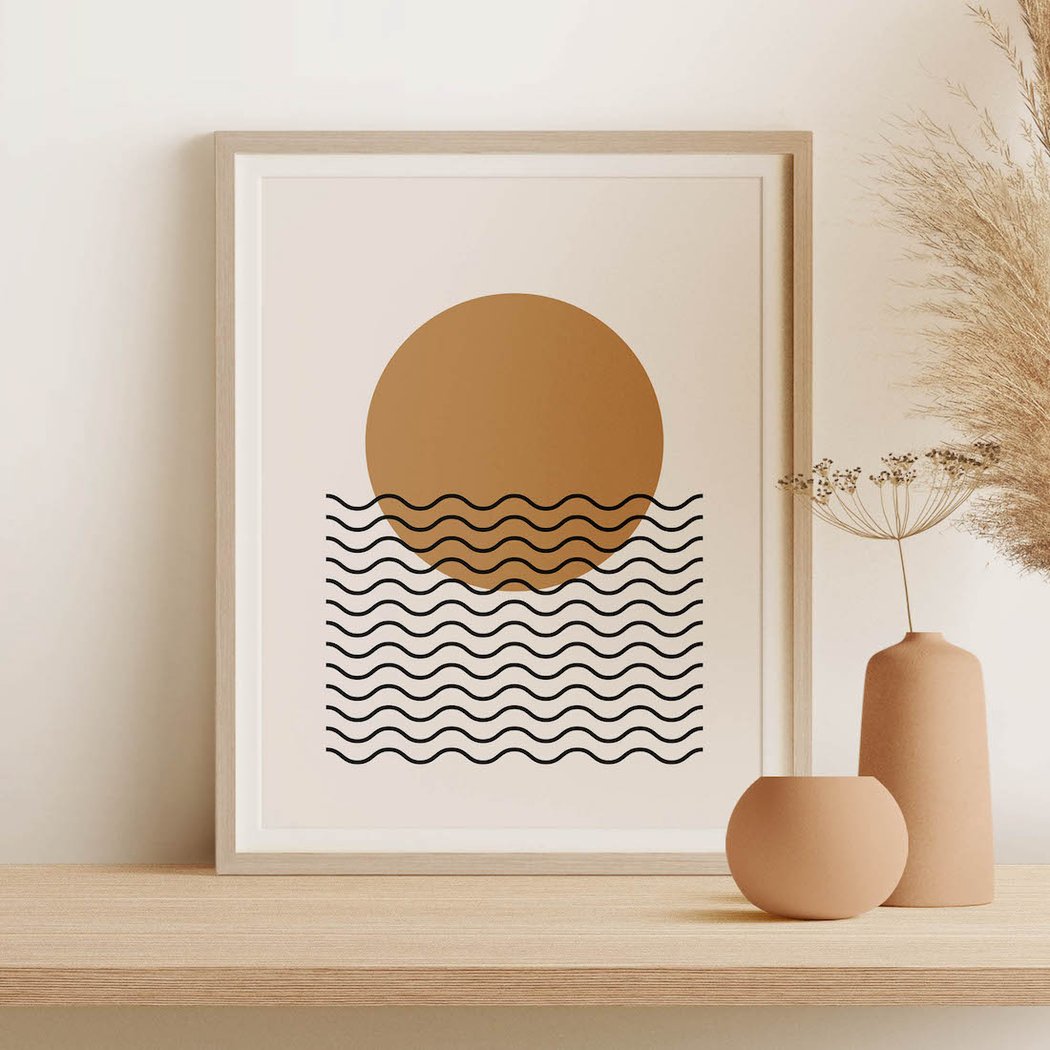 Mid-Century Abstract Modern Art Print No 03 | Architeg Prints