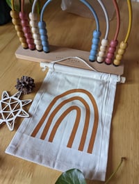 Image 4 of BOHO RAINBOW BANNER FLAG