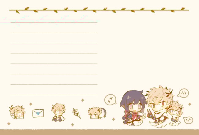 Memo Pads 4 x 6'' ✦ Original Characters