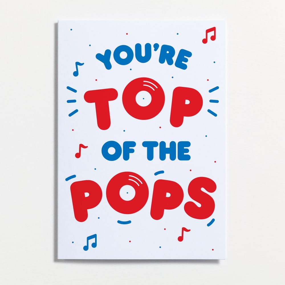Image of Tops Pops Card